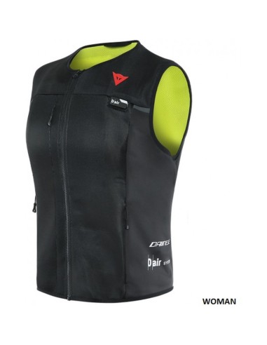 AIRBAG SMART JACKET LADY BLACK/FLUO YELLOW